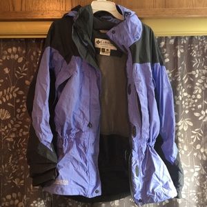 Columbia heavy duty rain jacket